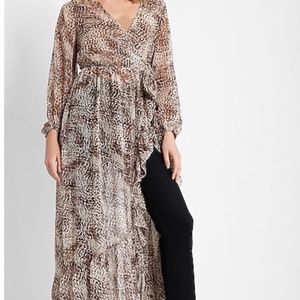 Animal Print Cover Up